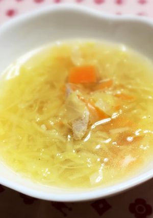 余ったキャベツで簡単野菜スープ-レシピのメイン写真