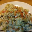 粉豆腐の卵とじ