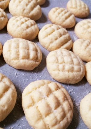可愛い♡ミニメロンパン風クッキー☆-レシピのメイン写真
