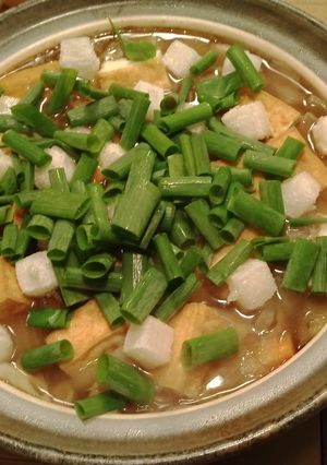 揚げもちと根菜のお鍋-レシピのメイン写真