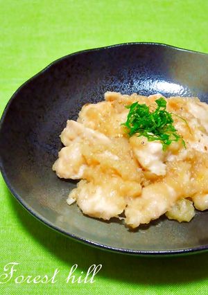 【簡単過ぎです!】鶏ムネ肉のみぞれ煮-レシピのメイン写真