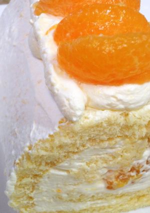みかんジャムのロールケーキ！-レシピのメイン写真