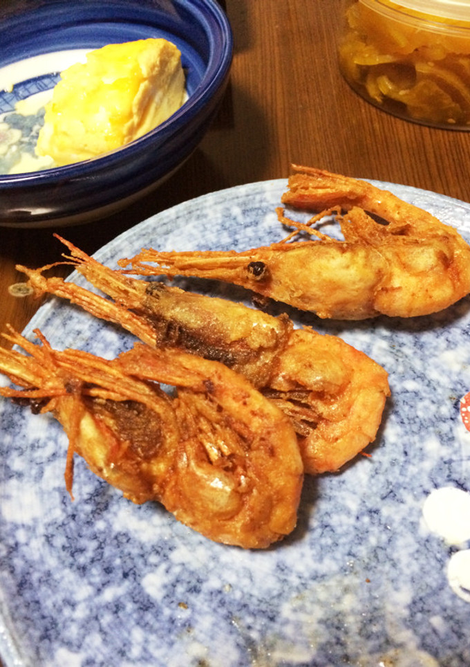 甘エビの素揚げ-レシピのメイン写真