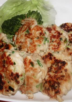 ☆簡単なめたけバーグ☆-レシピのメイン写真