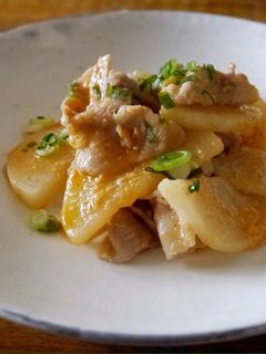 大根と豚バラの蒸し炒め-レシピのメイン写真