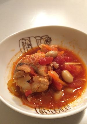 簡単☆鶏手羽元のトマト煮-レシピのメイン写真
