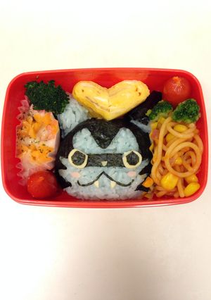 キャラ弁 妖怪ウォッチ ダークニャン-レシピのメイン写真
