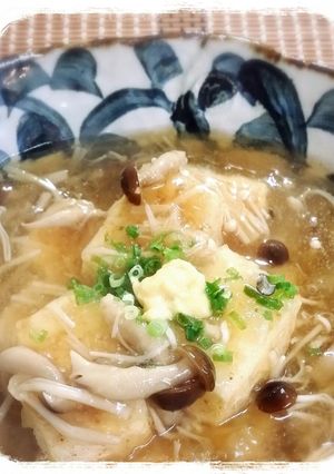 揚げ出し豆腐のみぞれあんかけ-レシピのメイン写真