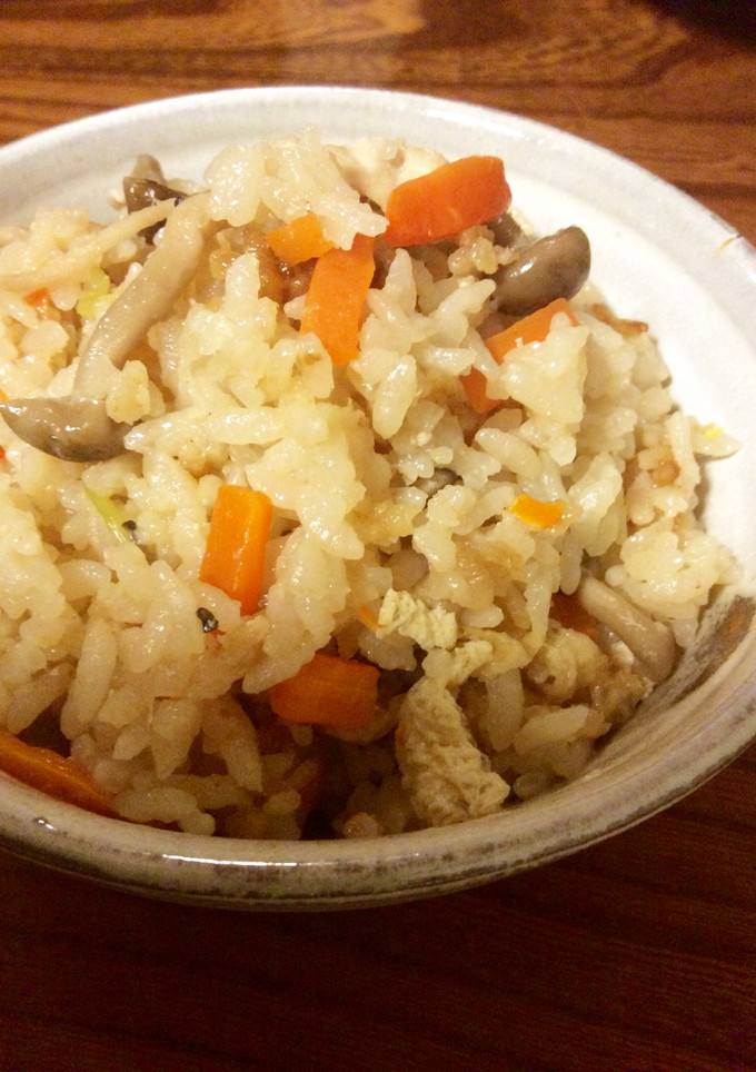 炊き込み御飯-レシピのメイン写真