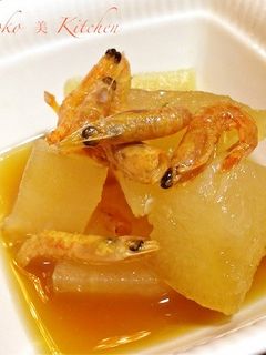 冬瓜と焼き海老の煮物-レシピのメイン写真