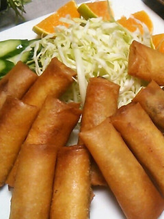パリッと美味しい♪野菜たっぷり春巻き-レシピのメイン写真