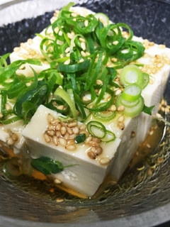 ごまネギやっこ-レシピのメイン写真