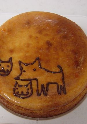 簡単☆シンプル☆濃厚ベイクドチーズケーキ-レシピのメイン写真
