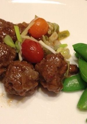甘酢　あんかけ　ミートボール最高傑作-レシピのメイン写真