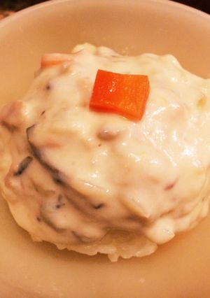 離乳食後期の適当具だくさんホワイトソース-レシピのメイン写真