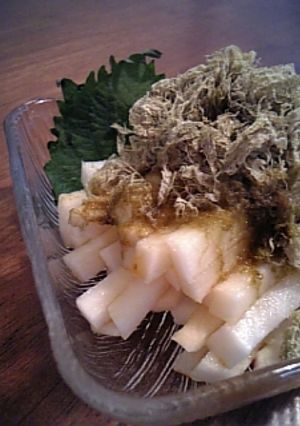 とろろ昆布ポン酢で★即席★大根サラダ-レシピのメイン写真