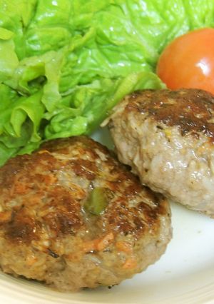 もやしで量増しハンバーグ-レシピのメイン写真