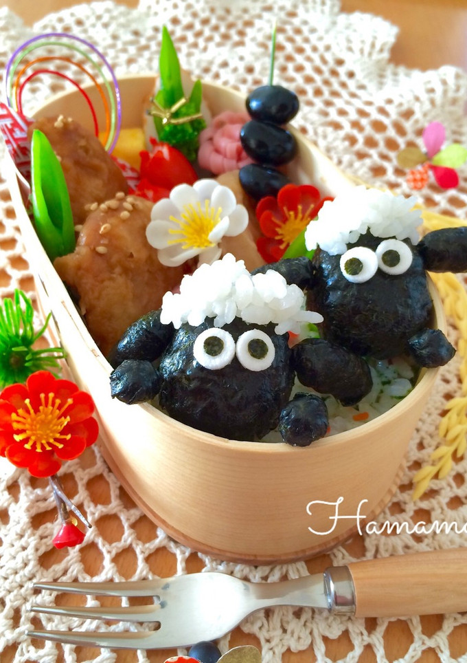 ひょっこり♡ひつじのショーン♪キャラ弁 by Haママ 【クックパッド】 簡単おいしいみんなのレシピが392万品