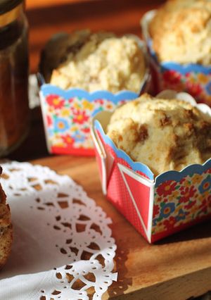 生クリームで作るマーマレードカップケーキ-レシピのメイン写真