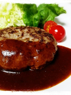 我が家のハンバーグ-レシピのメイン写真