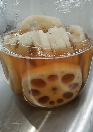 レンコンの甘酢漬け-レシピのメイン写真