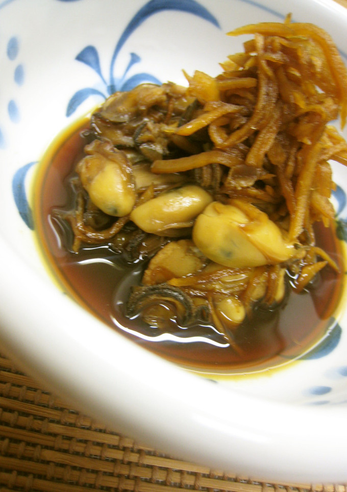 牡蠣と生姜の煮物☆佃煮風-レシピのメイン写真