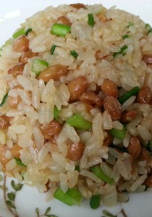 本当に美味しいスタミナ納豆チャーハン-レシピのメイン写真