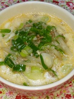簡単美味しい♪豆乳春雨スープ-レシピのメイン写真