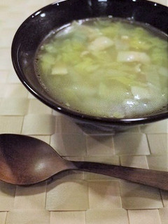 カレー風味☆白菜とベーコンのスープ-レシピのメイン写真