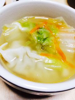 簡単シンプル!餃子スープ-レシピのメイン写真