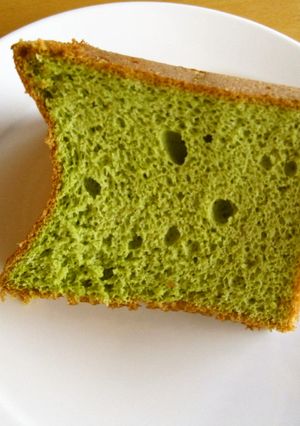 ケールと米粉のグリーンシフォン-レシピのメイン写真