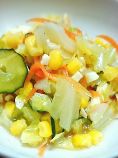 ♡給食の味 温野菜のチーズサラダ♡-レシピのメイン写真