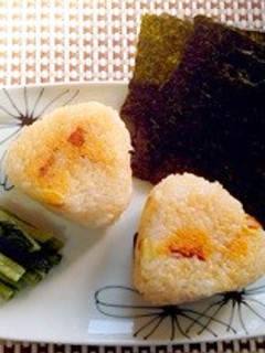 燻製チーズの焼きおにぎり-レシピのメイン写真