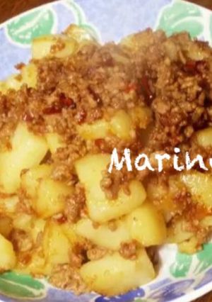 大量消費！じゃがいものひき肉炒め-レシピのメイン写真