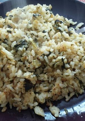 簡単！パラパラ高菜炒飯ゆず胡椒風味-レシピのメイン写真