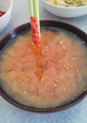 おかわり必至！いつもの味噌汁に入れるだけ-レシピのメイン写真