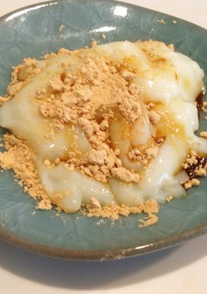 まるでわらび餅「豆乳寒」黒蜜きな粉掛け✨-レシピのメイン写真