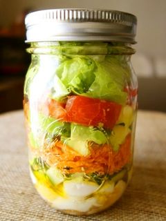 コブサラダ風ジャーサラダ-レシピのメイン写真