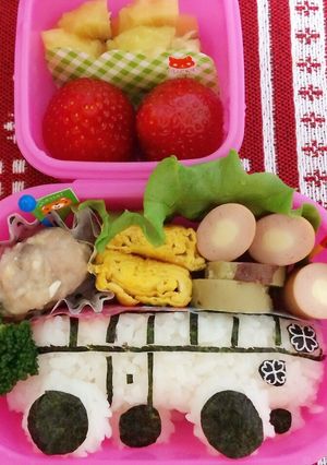 キャラ弁 一歳児の保育園弁当-レシピのメイン写真