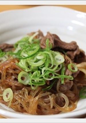 牛肉と春雨の炒め煮-レシピのメイン写真