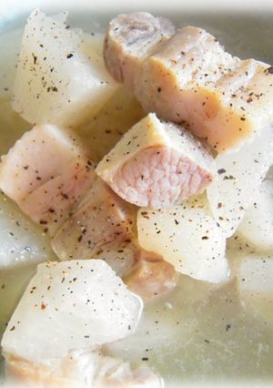 塩豚で豚バラ大根のスープ煮-レシピのメイン写真