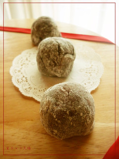 【簡単♬】バレンタインに!生チョコ大福-レシピのメイン写真
