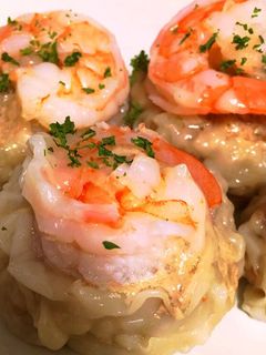 簡単★圧力鍋で、ジャンボ★えびシュウマイ-レシピのメイン写真