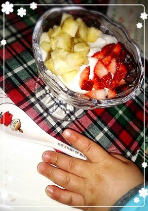 離乳食☆ヨーグルトパフェ-レシピのメイン写真