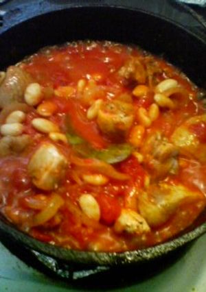 鶏肉と大豆のトマト煮-レシピのメイン写真