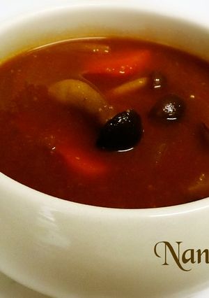 無塩料理☆小麦無しでとろりんカレースープ-レシピのメイン写真