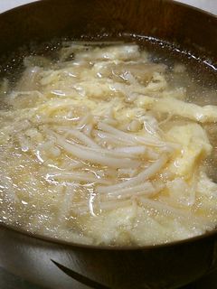 えのきのふんわり卵スープ-レシピのメイン写真