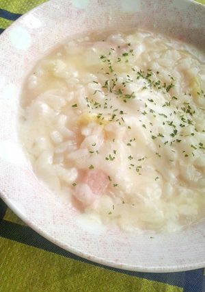 とろとろチーズ雑炊-レシピのメイン写真
