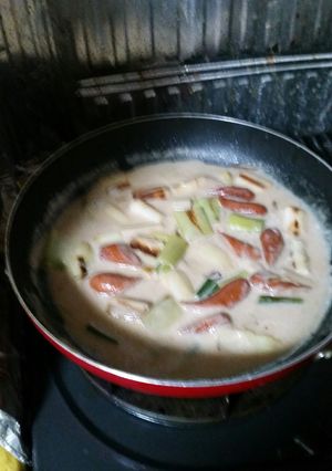 中華だしでミルク煮-レシピのメイン写真