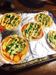 簡単!餃子の皮でピザ!-レシピのメイン写真